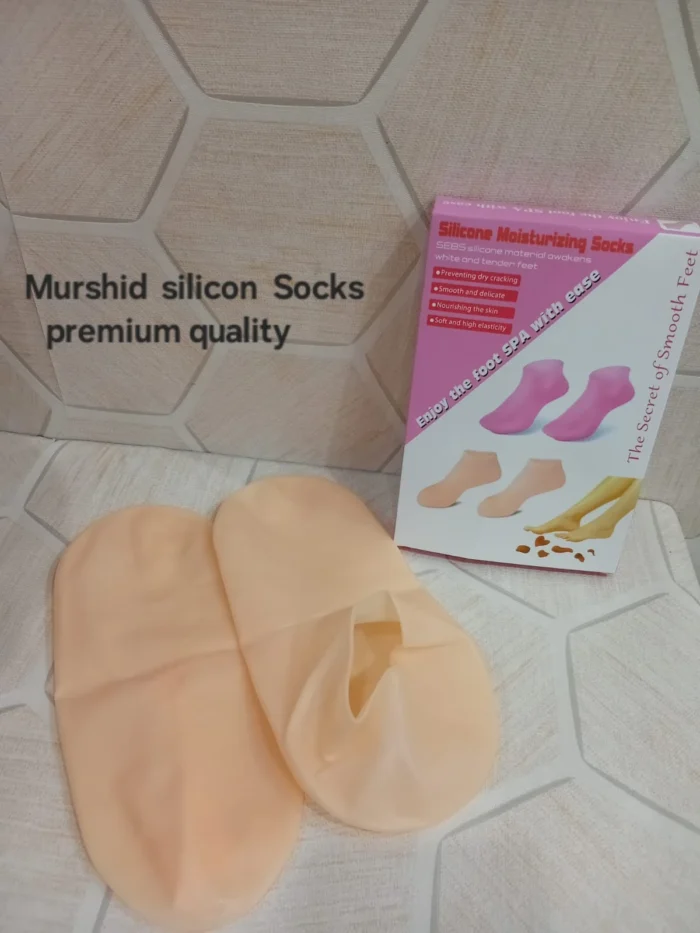 Silicone Moisturising Heel Socks