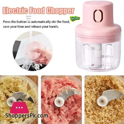 250ml Mini Electric Garlic and Food Chopper