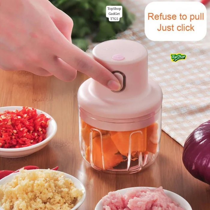250ml Mini Electric Garlic and Food Chopper