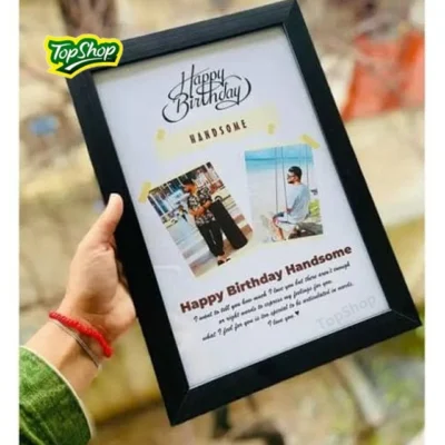 Personalized Birthday Photo Frame