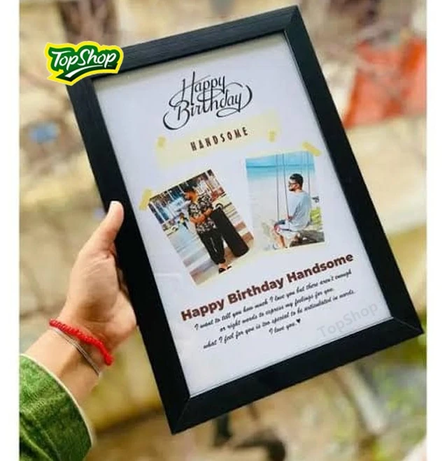 Personalized Birthday Photo Frame