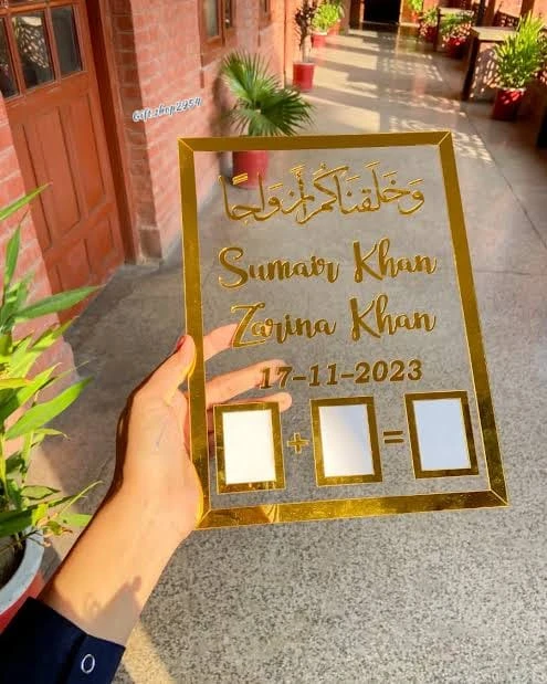 Personalized Wedding Photo Album