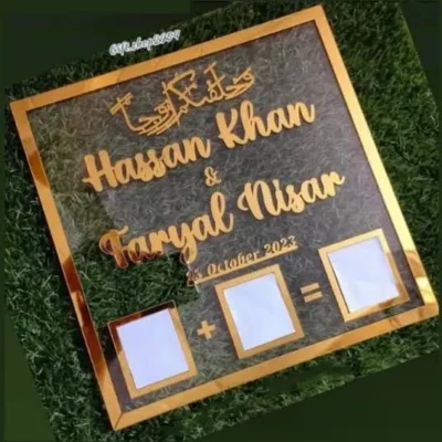 Personalized Wedding Photo Album