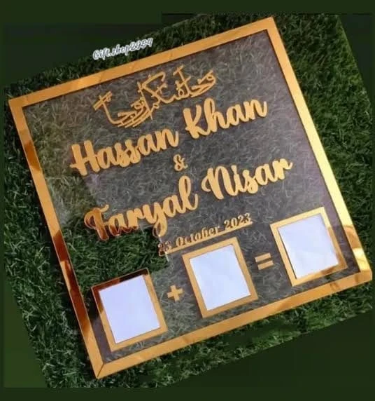 Personalized Wedding Photo Album