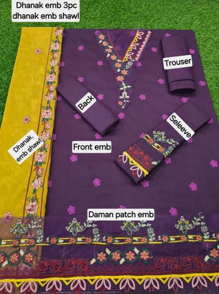 Mix Brands KT Dhanak Volume - Dupatta