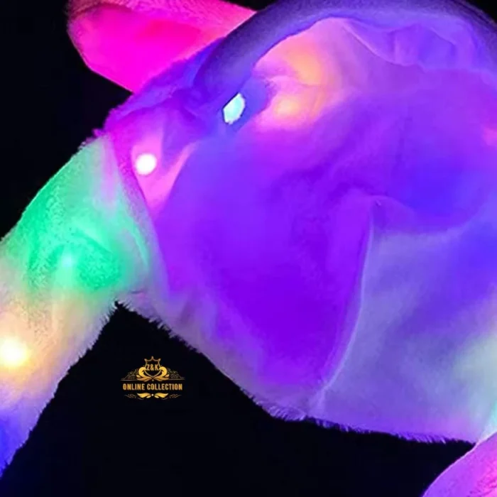 LED Bunny Hat with Moving Ears