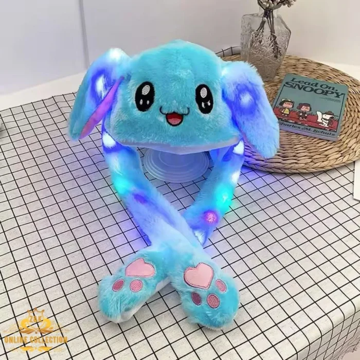 LED Bunny Hat with Moving Ears