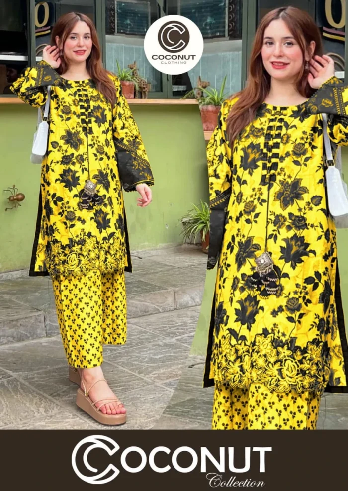 Digital Printed 3pcs - Dupatta