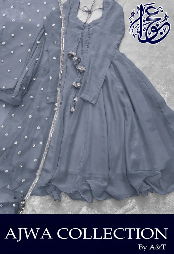 White Chiffon Dupatta 3-piece