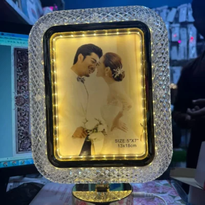 Personalized LED Wedding Photo Frame