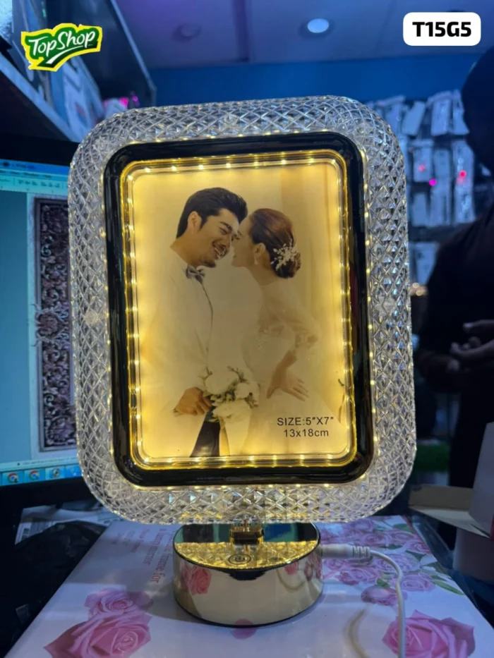 Personalized LED Wedding Photo Frame