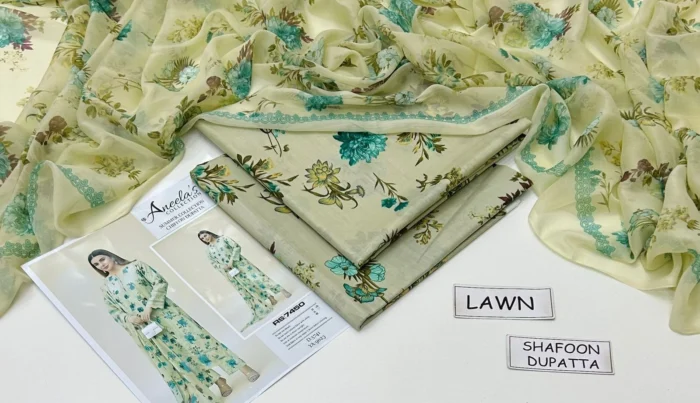 Maria B Printed Lawn 3-Piece Suit