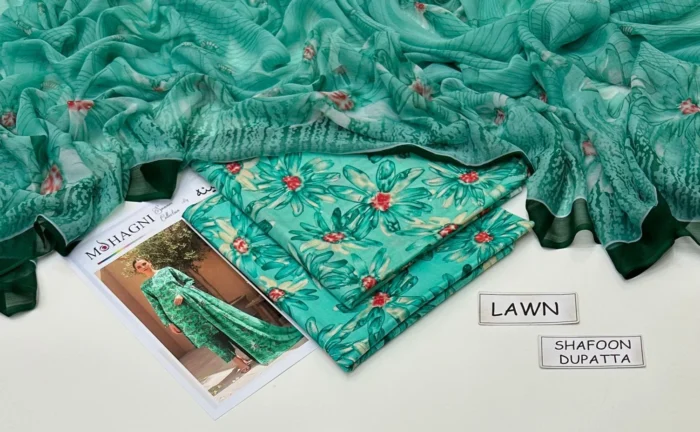 Maria B Printed Lawn 3-Piece Suit