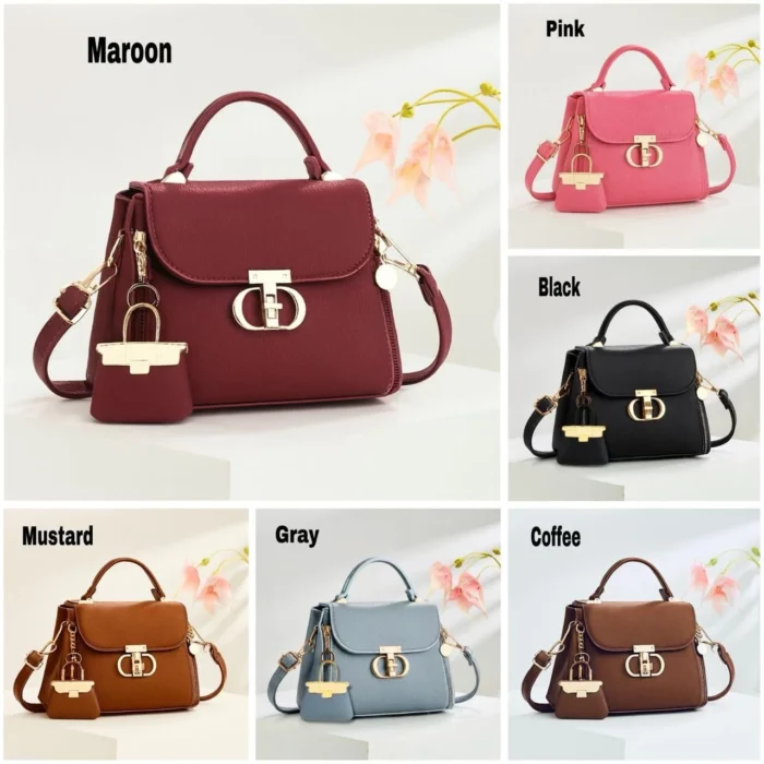New Style Cross Body Bags for Girls with Keychain