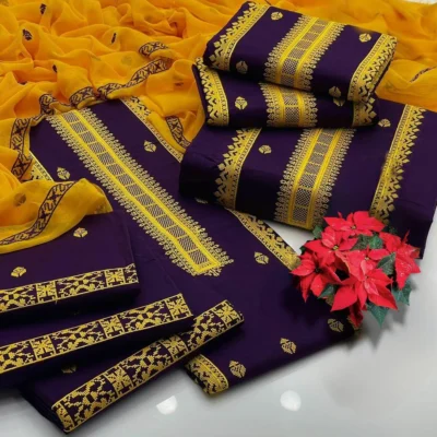 New Eid Summer Lawn/cotton Hit Cross Stitch Embroidery Collection 2K26