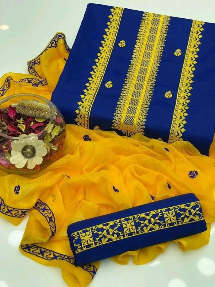 New Eid Summer Lawn/cotton Hit Cross Stitch Embroidery Collection 2K26