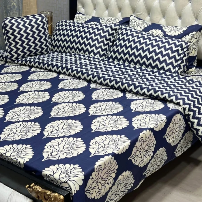Khaadi and Alkaram 7-Piece Cotton Comforter Set