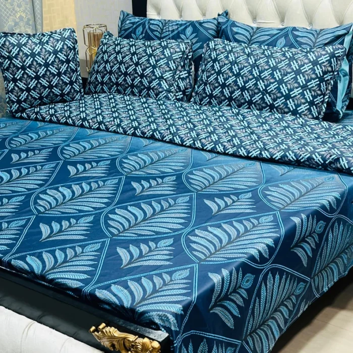 Khaadi and Alkaram 7-Piece Cotton Comforter Set