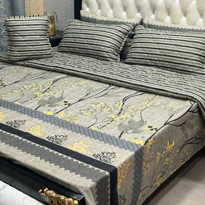 Khaadi and Alkaram 7-Piece Cotton Comforter Set