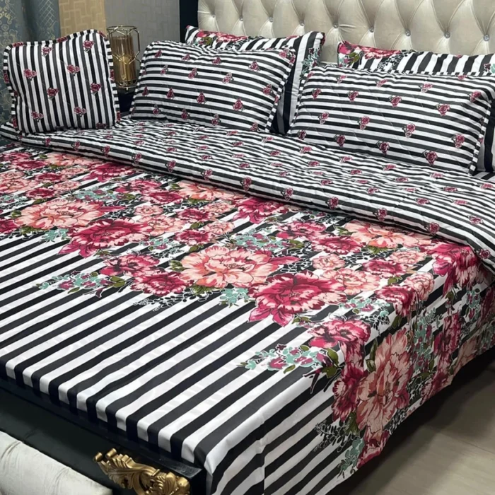 Khaadi and Alkaram 7-Piece Cotton Comforter Set