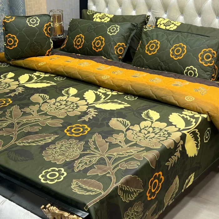 Khaadi and Alkaram 7-Piece Cotton Comforter Set