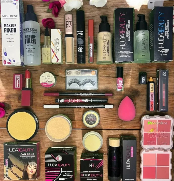Huda and Miss Rose Essential Makeup Bundle
