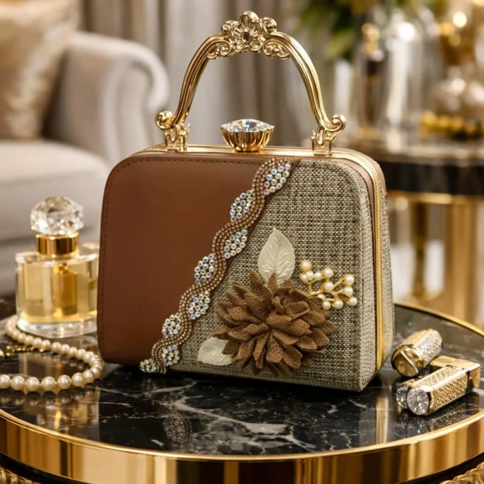 Unique Frame Cross Body Bag for Girls - Handbag