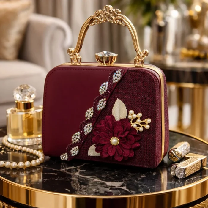 Unique Frame Cross Body Bag for Girls - Handbag