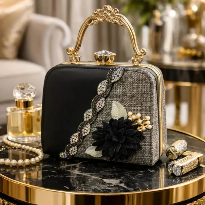 Unique Frame Cross Body Bag for Girls - Handbag