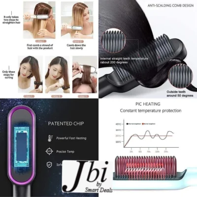 Electric Hair Comb Hair Straightener/hair Styler Brush-909