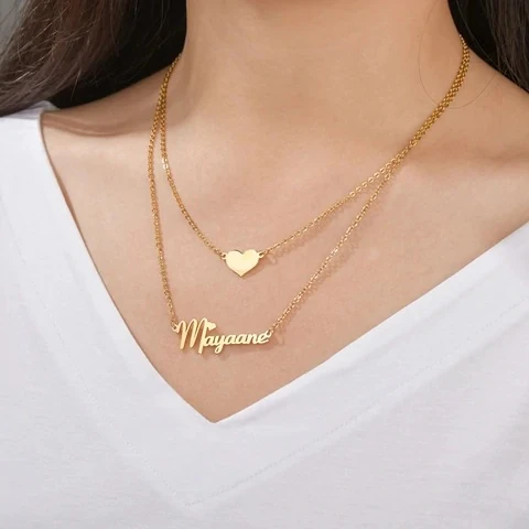 Customize Double Chain Locket - Watch