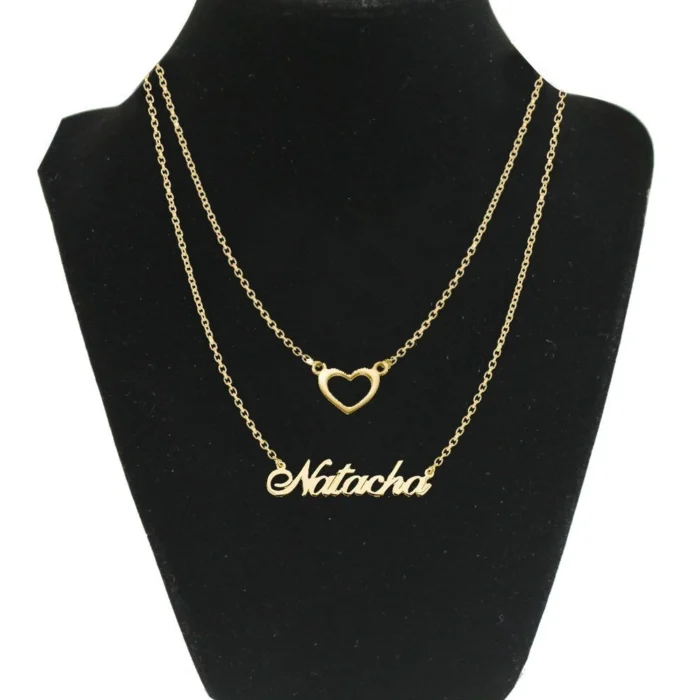 Customize Double Chain Locket - Watch