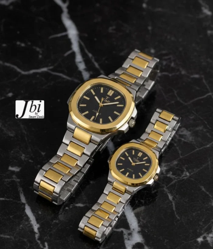 TOMI Facebear Couple Watch Set