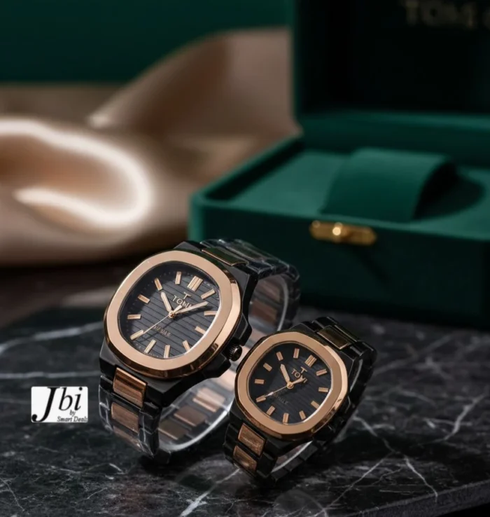 TOMI Facebear Couple Watch Set