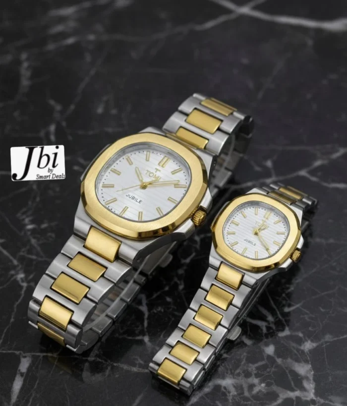 TOMI Facebear Couple Watch Set