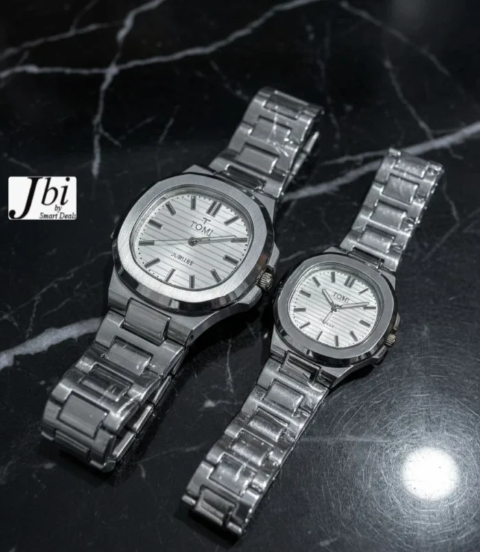 TOMI Facebear Couple Watch Set