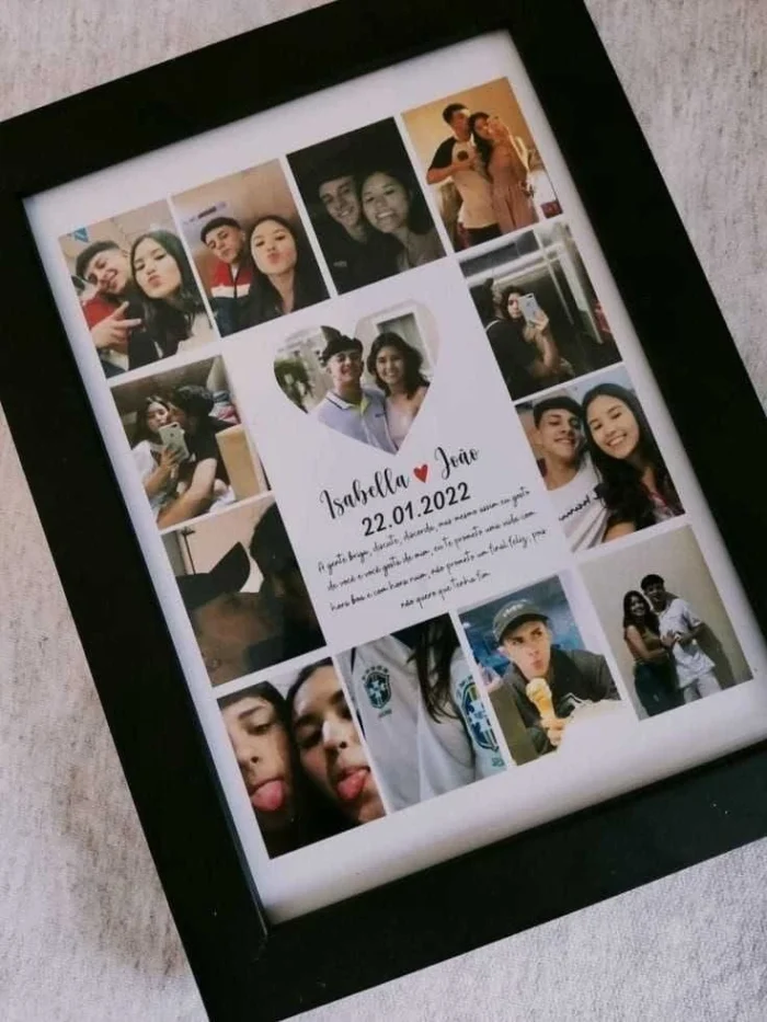 Personalized Wall-Hanging and Tabletop Photo Frame