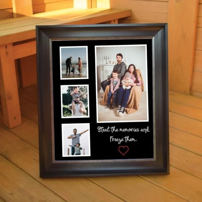 Personalized Wall-Hanging and Tabletop Photo Frame