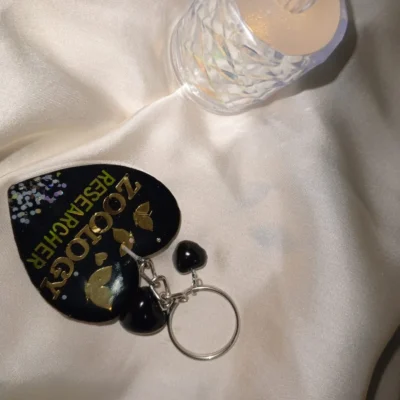 Personalized Resin Name Keychain