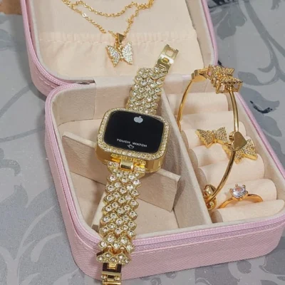 With RANDOM COLOR Jewellery Organizer Box