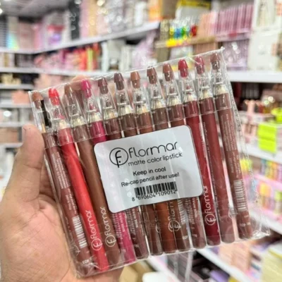 Flormar 12-Piece Lip Pencil Set