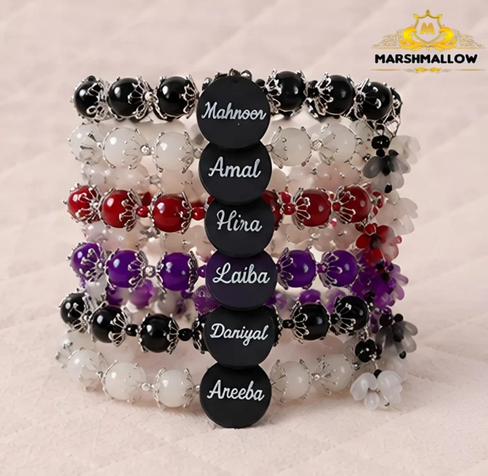 Customized Marbel Beads Bracelet