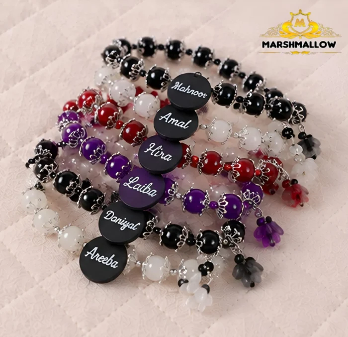 Customized Marbel Beads Bracelet