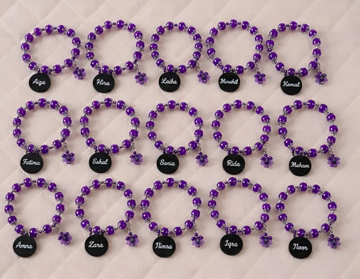 Customized Marbel Beads Bracelet