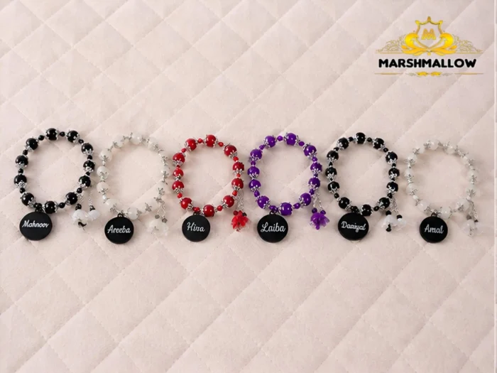 Customized Marbel Beads Bracelet