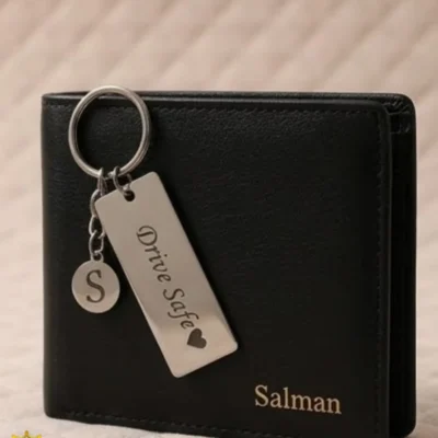 Black Leather Wallet
