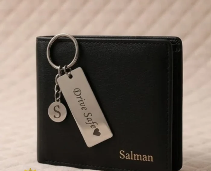 Black Leather Wallet